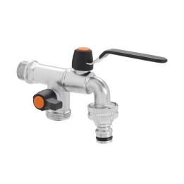 RUBINETTO 1/2 C/DEVIATORE METAL-JET 9625