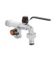 RUBINETTO 1/2 C/DEVIATORE METAL-JET 9625