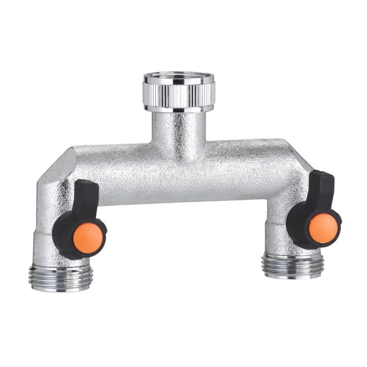 PRESA A DUE VIE 3/4 REGOLABILI METAL-JET 9601