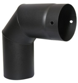 CURVA PORCELLANATA 90° STUFA LEGNA Diam. 160