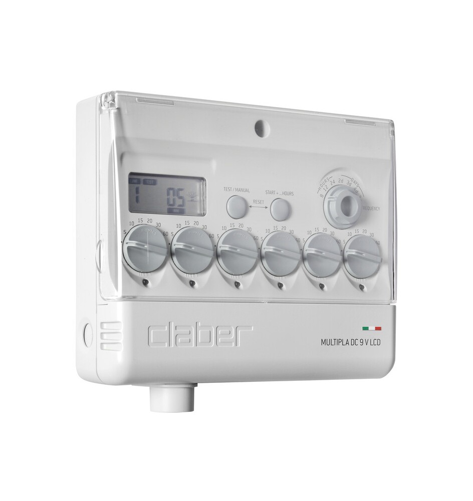 PROGRAMMATORE MULTIPLA DC 9 V LCD 8060