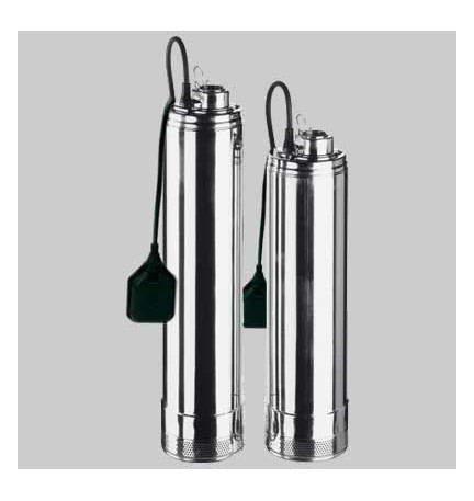 ELETTROPOMPA SOMMERSA MONOBLOCCO 5" INOX IDROGO CON GALLEGGIANTE - M 40/08 A HP 0,8