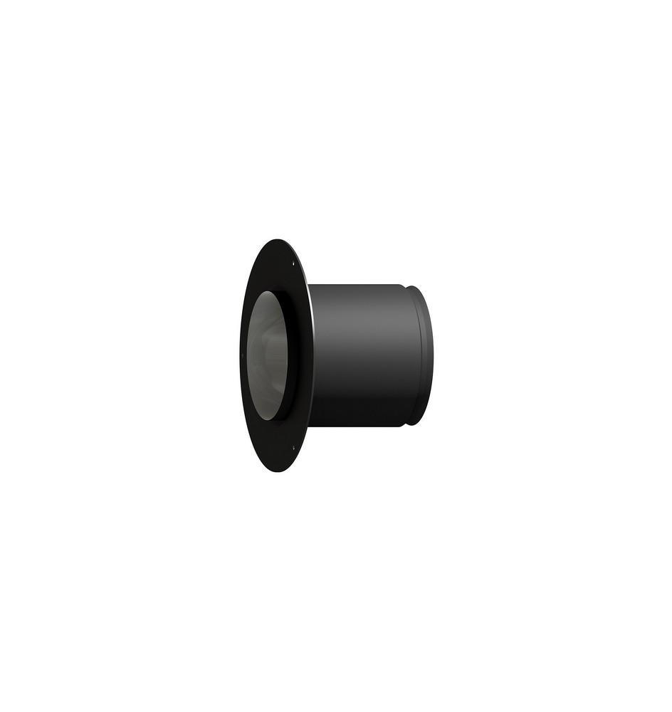 ROSONE A MURO CON ELEMENTO DRITTO L. 125MM MF Diam. 150 / Rosone D.250