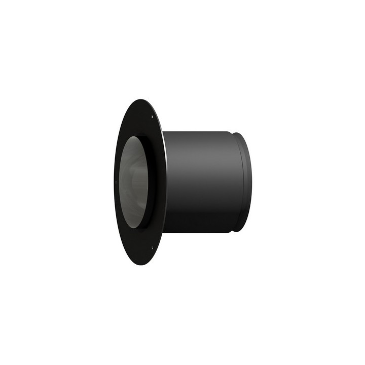 ROSONE A MURO CON ELEMENTO DRITTO L. 125MM MF Diam. 150 / Rosone D.250