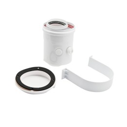 PARTENZA VERTICALE COASSIALE MF 60 100 Diam. 60/100