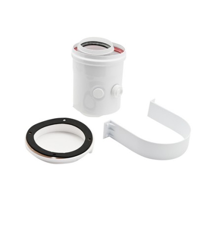 PARTENZA VERTICALE COASSIALE MF 60 100 Diam. 60/100