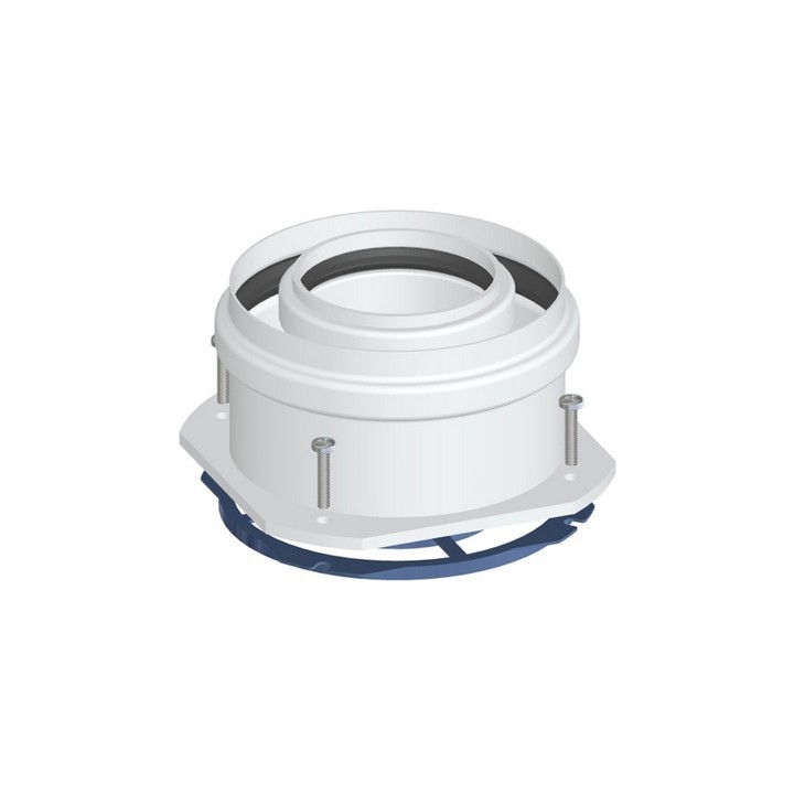 PARTENZA VERTICALE COASSIALE M/F DN 60/100 PV4 Diam. 60/100