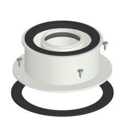 PARTENZA VERTICALE COASSIALE M/F DN 60/100 PV5 Diam. 60/100