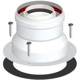 PARTENZA VERTICALE COASSIALE M/F DN 60/100 PV6 Diam. 60/100