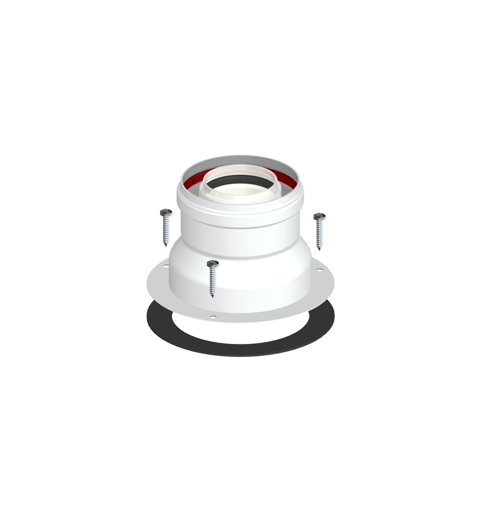 PARTENZA VERTICALE COASSIALE M/F DN 60/100 PV6 Diam. 60/100