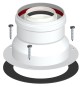 PARTENZA VERTICALE COASSIALE M/F DN 60/100 PV6 Diam. 60/100