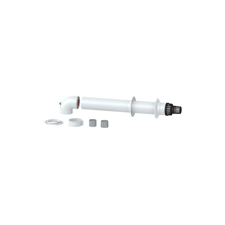 KIT UNIVERSALE COASSIALE 1 D.60-100 ALC Diam. 60/100