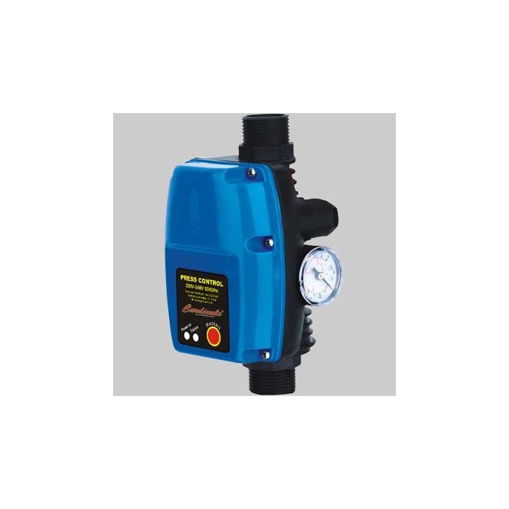 PRESS CONTROL IDEAL REGOLABILE CON MANOMETRO - 1-3,5 bar