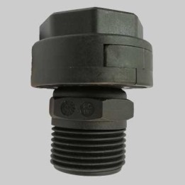 RACCORDO DIRITTO IN PLASTICA MF C/BOCCHETTONE - 1"1/4