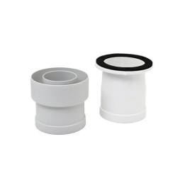 KIT SDOPPIATO SCARICO FUMI BAXI -