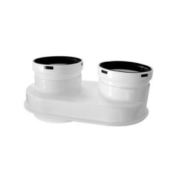 KIT SCARICO SDOPPIATORE PER CALDAIE CONDENSAZIONE BAXI -