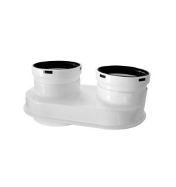 KIT SCARICO SDOPPIATORE PER CALDAIE CONDENSAZIONE BAXI -