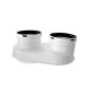 KIT SCARICO SDOPPIATORE PER CALDAIE CONDENSAZIONE BAXI -