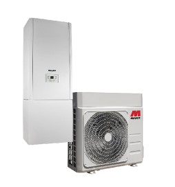 SISTEMA IBRIDO ATRIA Risc. 21 kW San. 25 kW P. 6kW