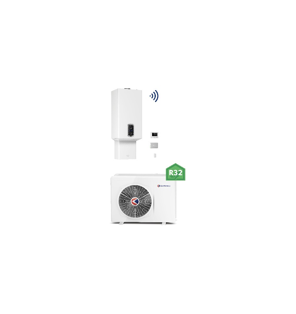 SISTEMA IBRIDO MIRA ADVANCE HYBRID LINK R32 Caldaia 30 kW Pompa 12,0 kW