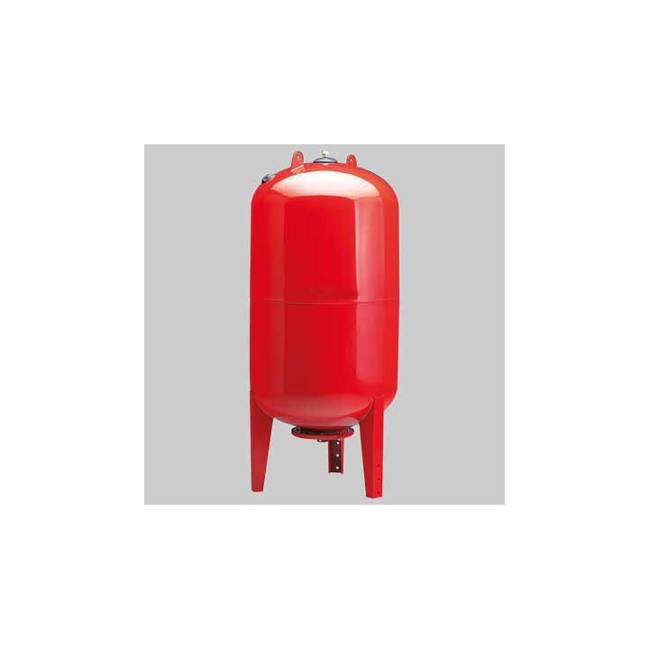 AUTOCLAVE CON MEMBRANA IN BUTILE VERTICALE - Lt. 80 - Pmax 8 bar - Ø 450 - H 851 - 1"