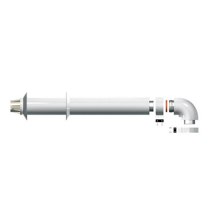 KIT SCARICO COASSIALE L. 1000 PER CALDAIE CHAFFOTEAUX mm 1000