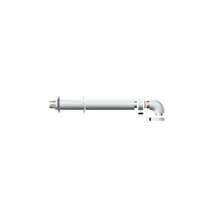 KIT SCARICO COASSIALE L. 1000 PER CALDAIE CHAFFOTEAUX mm 1000