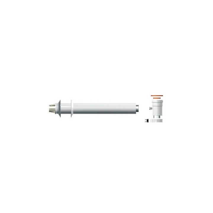 KIT SCARICO COASSIALE 60/100 PARTENZA VT L. 750 mm 750