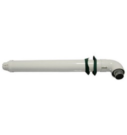 KIT SCARICO COASSIALE 60/100 CONDENSAZIONE 90° L.1000 CHAFFOTEAUX -