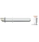 KIT SCARICO COASSIALE PARTENZA VT L.1000 PER CONDENSAZIONE mm 1000