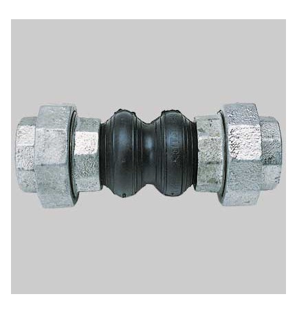 GIUNTO ELASTICO IN GOMMA - 3" L. 24 cm