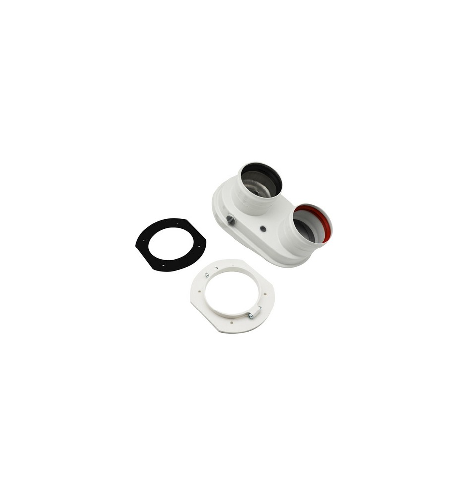 SDOPPIATORE 60/100 CON PRESE ANALISI COMBUSTIONE 60/100 - 80/80