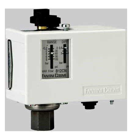 PRESSOSTATO A RIARMO MANUALE B12CN - 1/4 F