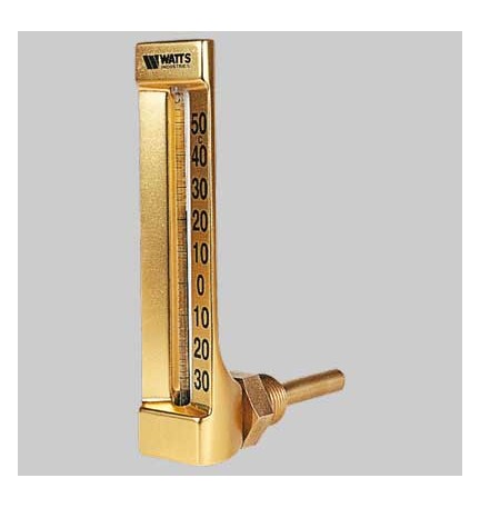 TERMOMETRO AD IMMERSIONE ATTACCO A SQUADRA - 0° - 120° 63 mm 1/2