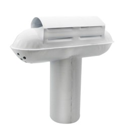 ESALATORE FUMI MODELLO "TEMPEST" REGOLABILE mm 110 - 115