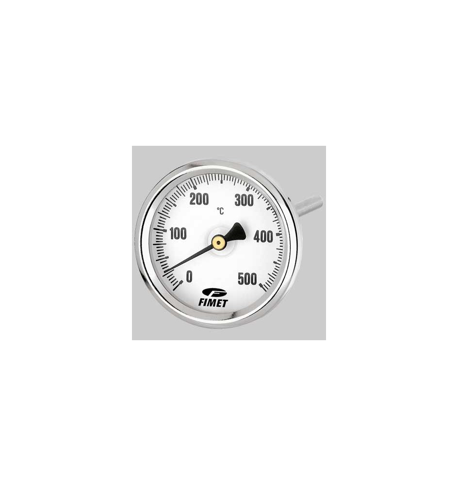 TERMOMETRI PER CANNA FUMARIA 0 - 500°C POSTERIORE - Stelo 150 mm