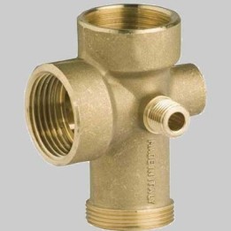 RACCORDO A 5 VIE BASSO - mm 72 x 1"