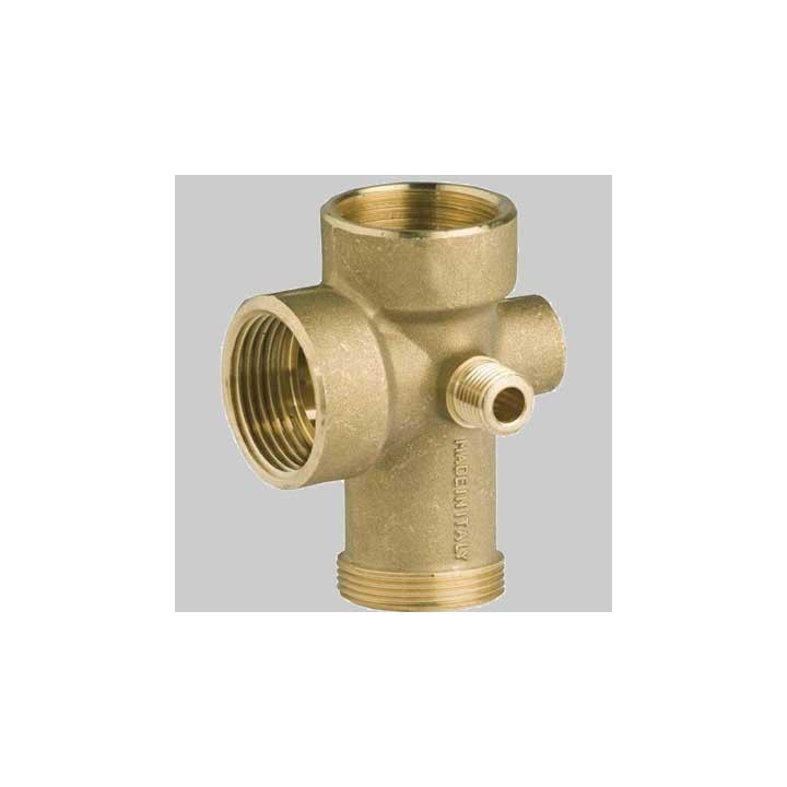 RACCORDO A 5 VIE BASSO - mm 72 x 1"