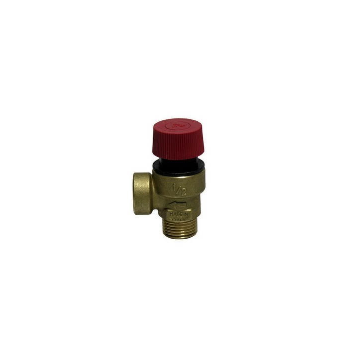 VALVOLA DI SICUREZZA ORDINARIA MF 1/2" x 8 Bar