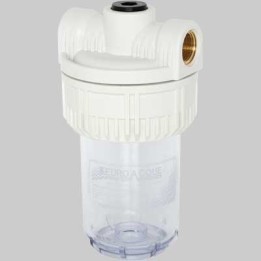FILTRO SMALL 3 PEZZI VUOTO - 5" attacco 1/2