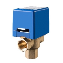 VALVOLA DI ZONA SERIE SF A 3 VIE CON MICRO AUSILIARIO 1" Gas F.