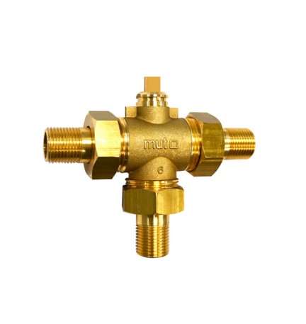 VALVOLA A 3 VIE A SFERA VTM G 1" M