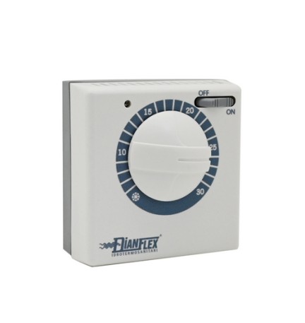 TERMOSTATO AMBIENTE QUADRO / LAMPADA SPIA -