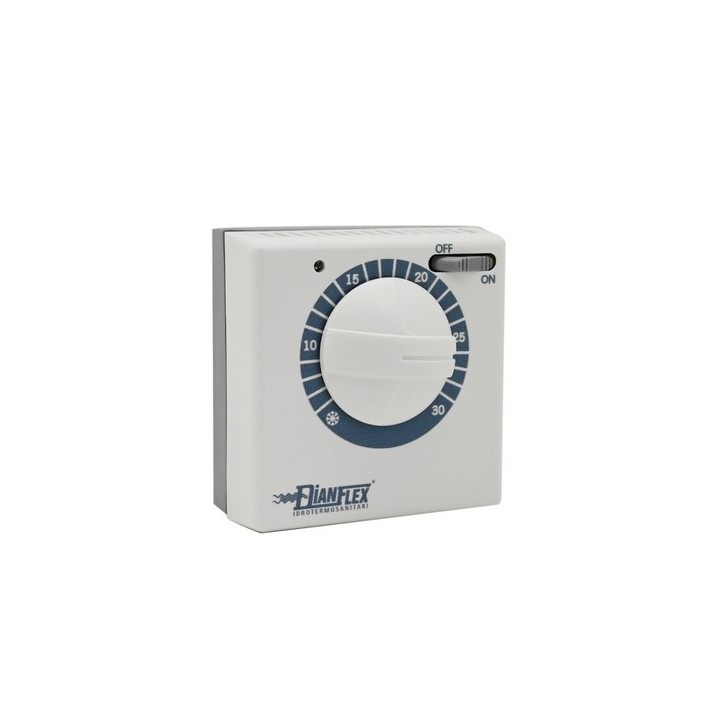 TERMOSTATO AMBIENTE QUADRO / LAMPADA SPIA -