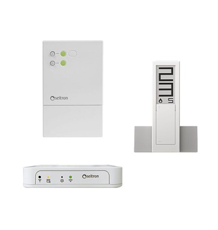 TERMOSTATO KIT HYGGE HOME CLASSE V WIFI Bianco
