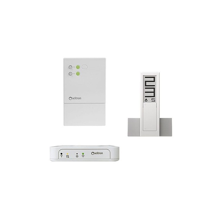 TERMOSTATO KIT HYGGE HOME CLASSE V WIFI Bianco