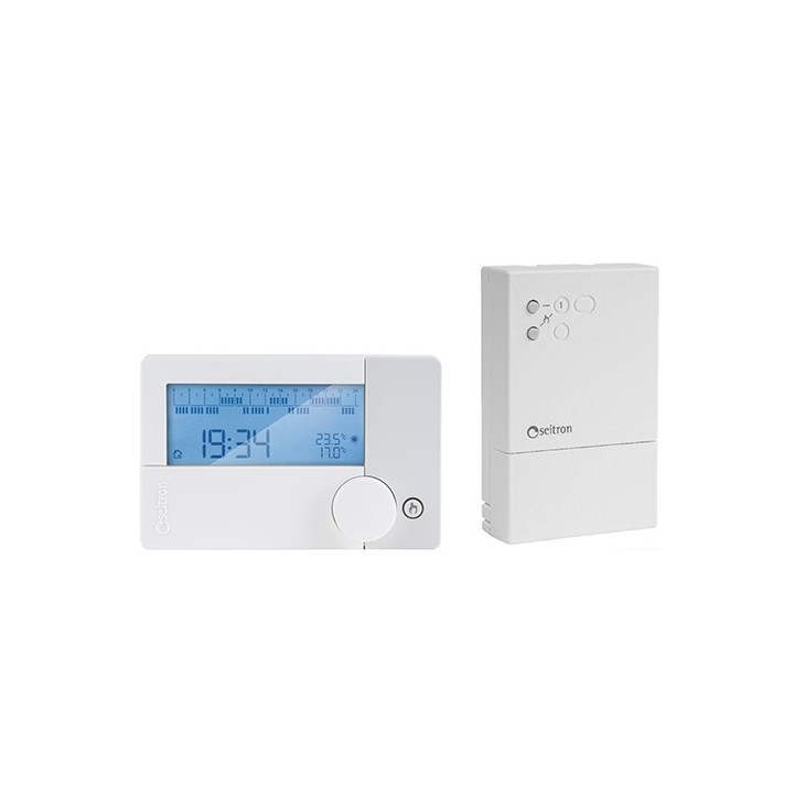 KIT FREETIME EVO RADIO CRONOTERMOSTATO + RICEVITORE Bianco