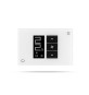 CRONOTERMOSTATO SMART DIAMOND WIFI FANCOIL Bianco