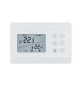 CRONOTERMOSTATO SETTIMANALE SILVER CR Bianco