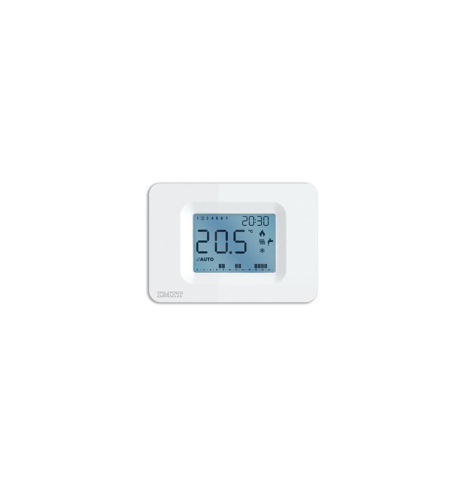 CRONOTERMOSTATO SETTIMANALE ORION WEEK OPENTHERM Bianco